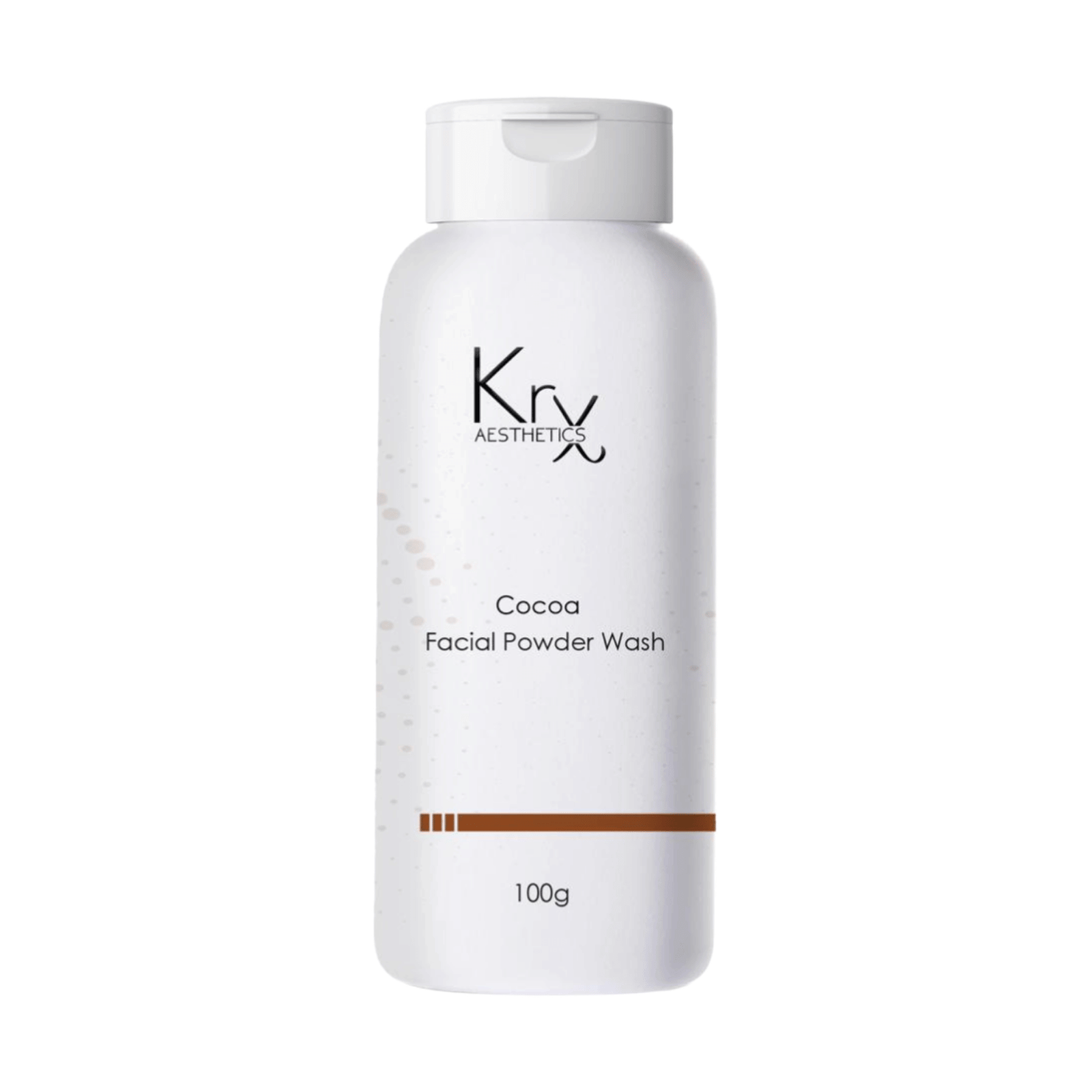 KRX Aesthetics Cocoa Facial Powder Wash, 100 g
