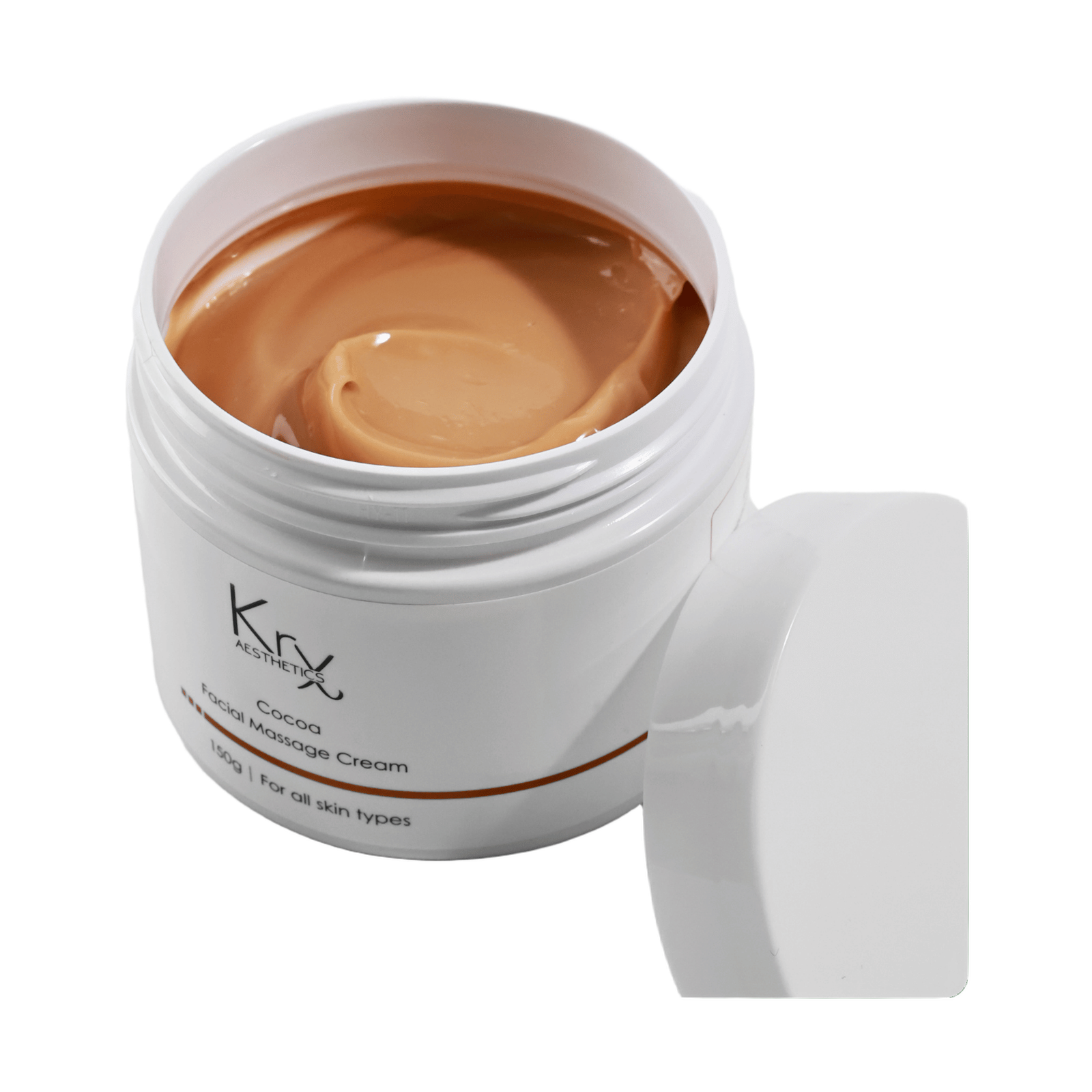 KRX Aesthetics Cocoa Facial Massage Cream, 150 g