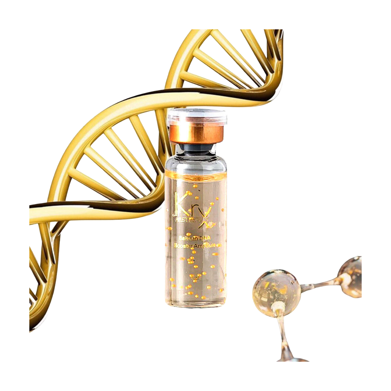 KRX Aesthetics Salmon DNA Meso Booster Ampoule, 5 ml x 5