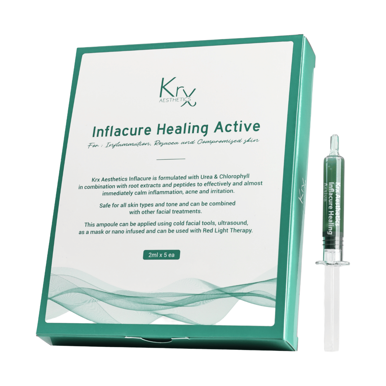 KRX Aesthetics Inflacure Healing Active, 2 ml x 5