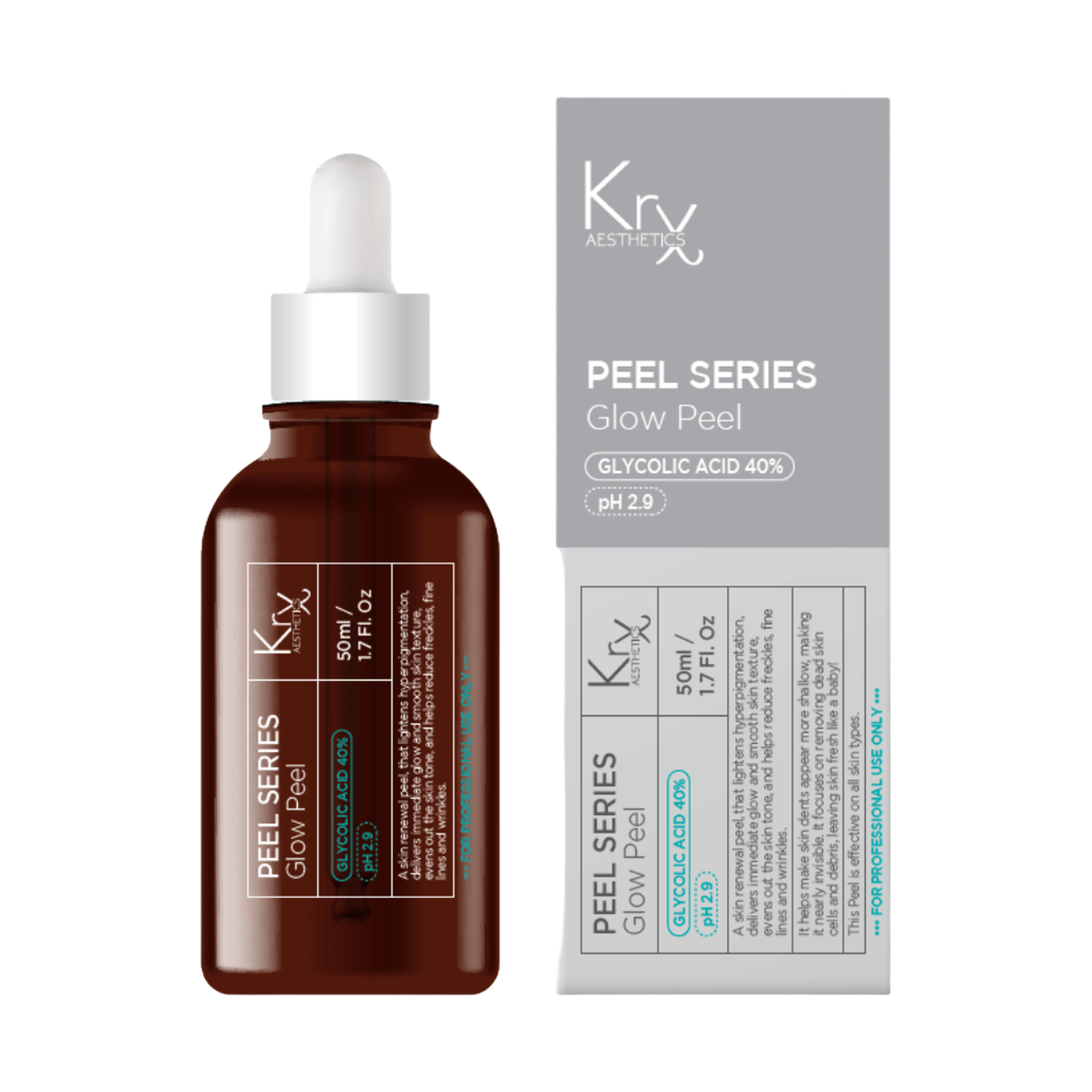 KRX Aesthetics Glow Peel, 50 ml