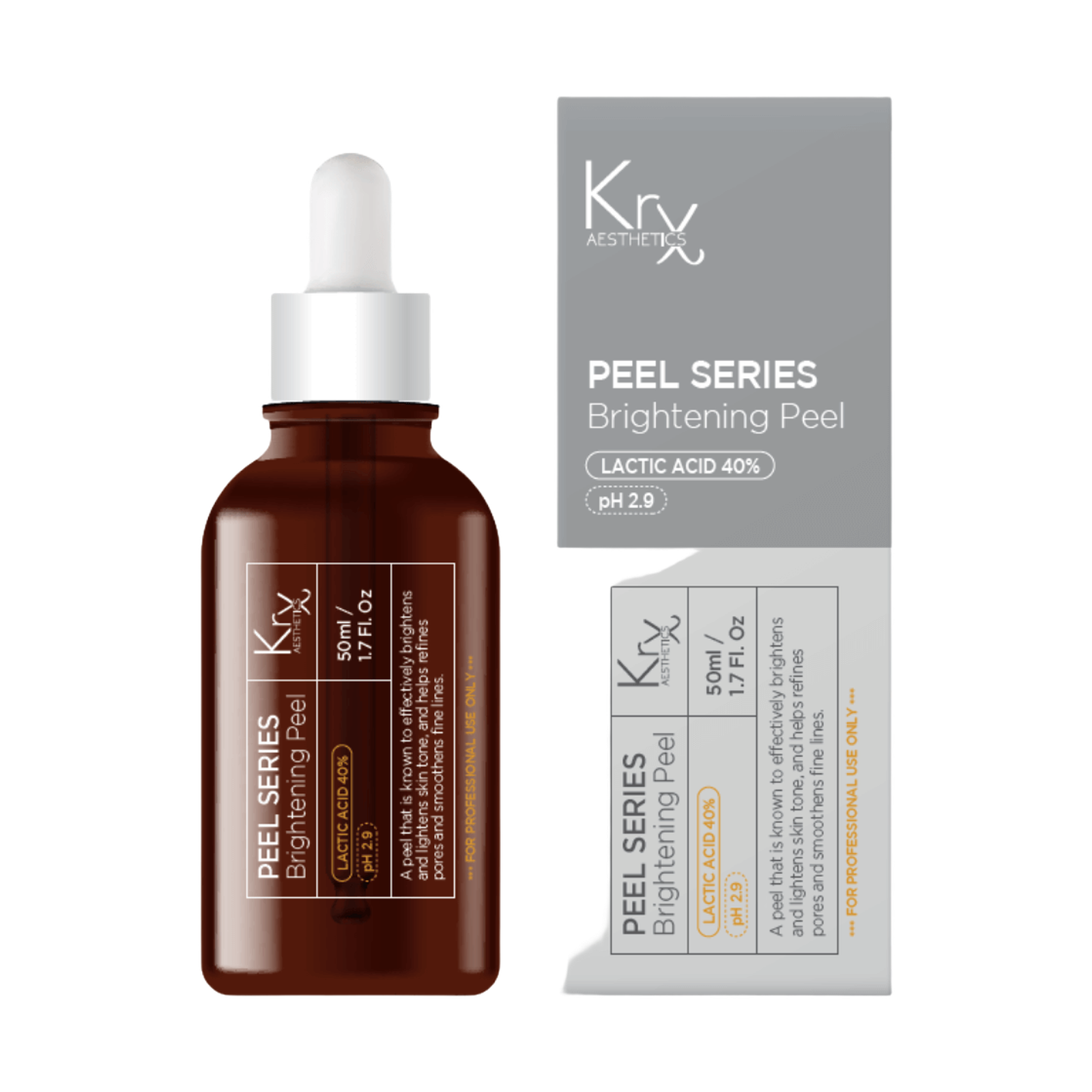 KRX Aesthetics Brightening Peel, 50 ml