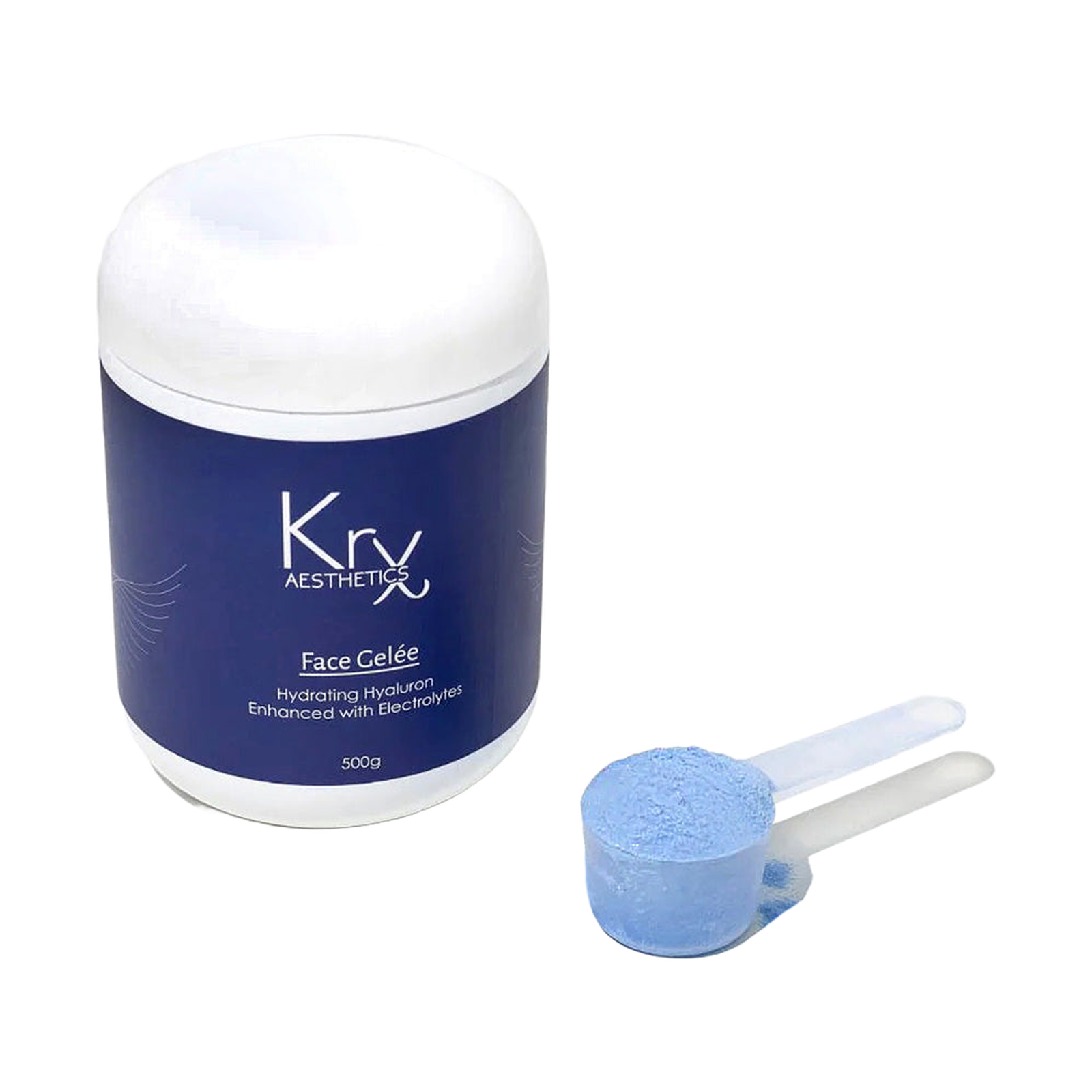 KRX Aesthetics Hydrating Hyaluron Face Gelee Mask, 500 g