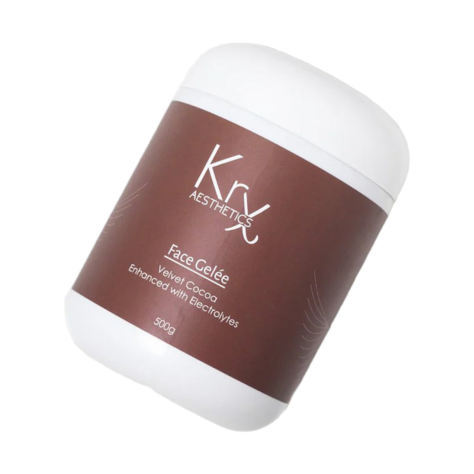 KRX Aesthetics Velvet Cocoa Face Gelee Mask, 500 g