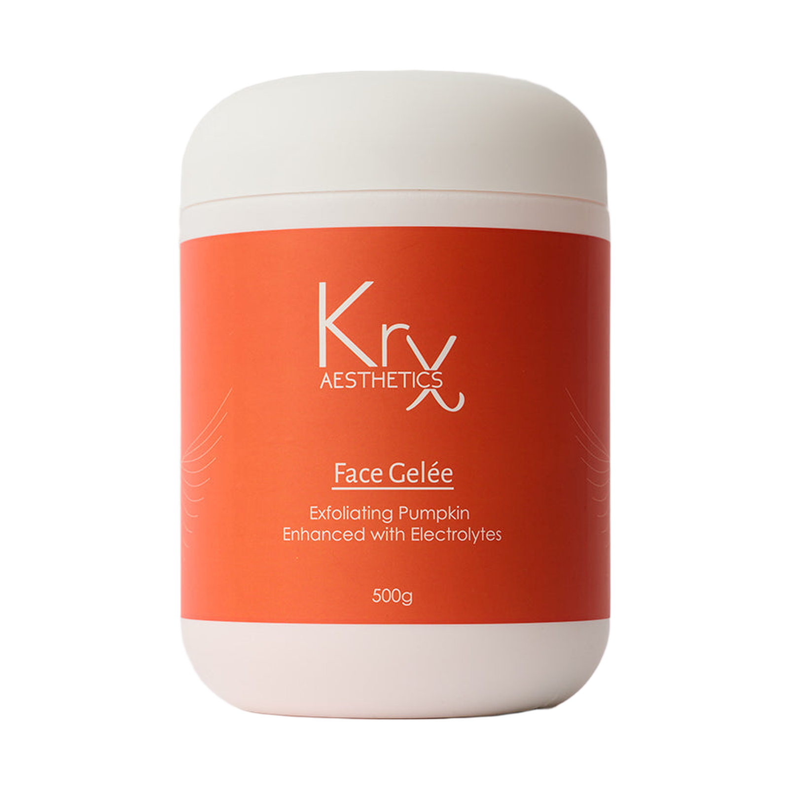 KRX Aesthetics Exfoliating Pumpkin Face Gelee Mask, 500 g