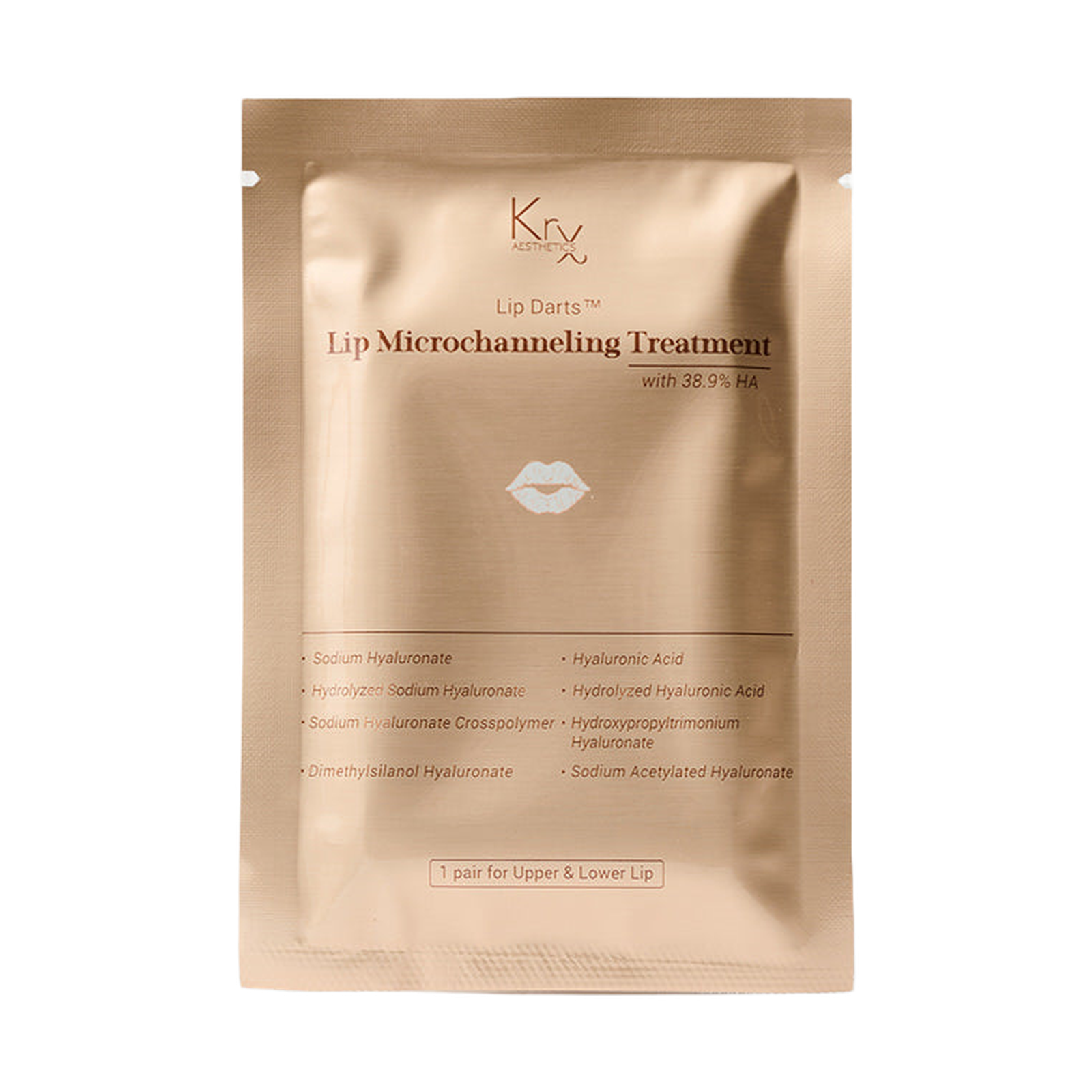 KRX Aesthetics Lip Darts Microneedling Patch, 1 unit